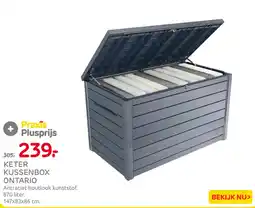 Praxis Keter kussenbox ontario aanbieding