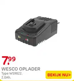 Praxis WESCO OPLADER aanbieding