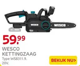 Praxis WESCO KETTINGZAAAG aanbieding
