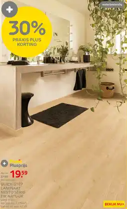 Praxis Quick-step laminaat nesto serio eik natuur aanbieding