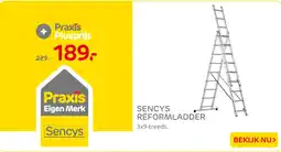 Praxis Sencys reformladder aanbieding