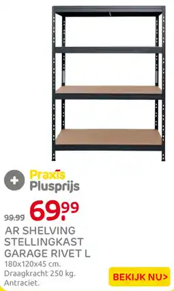 Praxis Praxis ar shelving stellingkast garage rivet l aanbieding