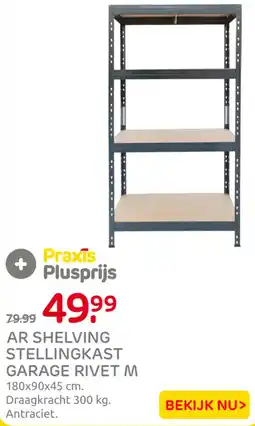 Praxis Praxis AR SHELVING STELLINGKAST GARAGE RIVET M aanbieding