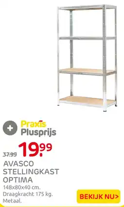 Praxis Avasco stellingkast optima aanbieding
