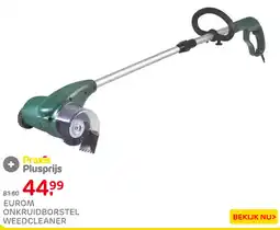 Praxis Eurom onkruidborstel weedcleaner aanbieding