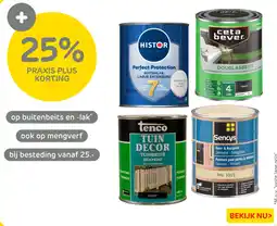 Praxis Buitenbeits en lak aanbieding