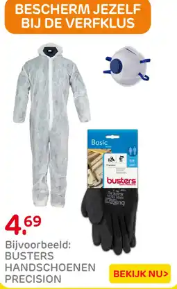Praxis Busters handschoenen precision aanbieding
