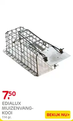 Praxis Edialux muizenvang-kooi aanbieding