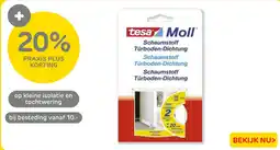 Praxis Kleine isolatie en tochtwering aanbieding
