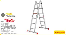 Praxis Praxis Altrex vouw ladder varitrex plus aanbieding