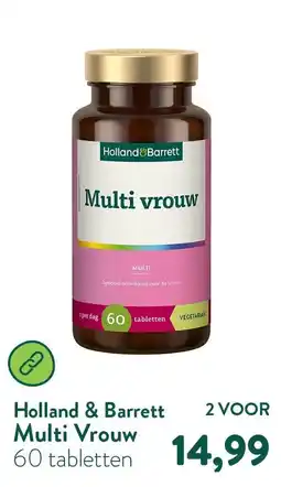 Holland & Barrett Holland & Barrett Multi Vrouw aanbieding