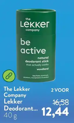 Holland & Barrett The Lekker Company Lekker Deodorant aanbieding