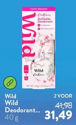 Holland & Barrett Wild deodorant aanbieding