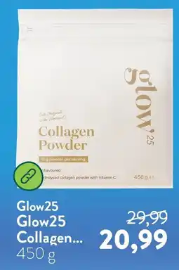 Holland & Barrett Glow25 Collagen Powder aanbieding