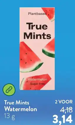 Holland & Barrett True Mints Watermelon aanbieding