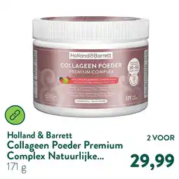 Holland & Barrett Holland & Barrett Collageen Poeder Premium Complex Natuurlijke... aanbieding