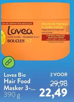 Holland & Barrett Lovea Bio Hair Food Masker 3-... aanbieding