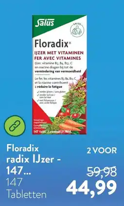 Holland & Barrett Salus Floradix aanbieding