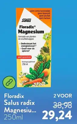 Holland & Barrett Salus Floradix Magnesium aanbieding