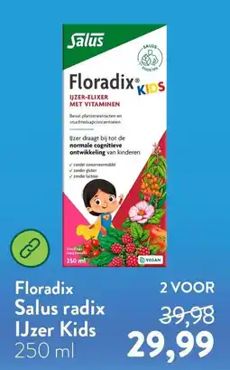 Holland & Barrett Salus Floradix Kids aanbieding