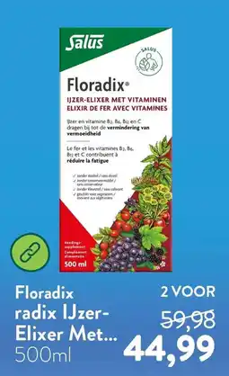 Holland & Barrett Salus Floradix aanbieding