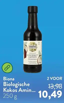 Holland & Barrett Biona Biologische Kokos Amin... aanbieding