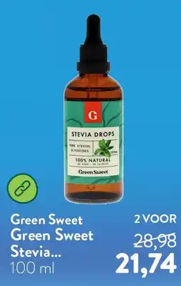 Holland & Barrett Green Sweet Stevia Drops aanbieding