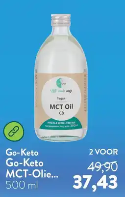 Holland & Barrett Go-Keto MCT-Olie aanbieding