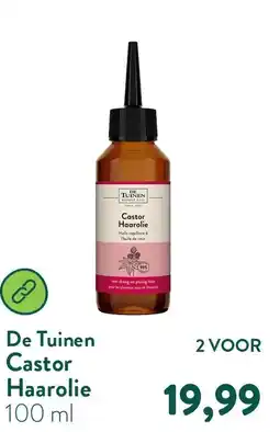 Holland & Barrett De Tuinen Castor Haarolie aanbieding