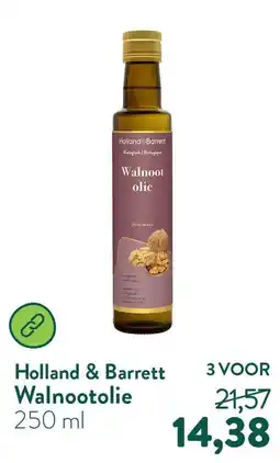 Holland & Barrett Holland & Barrett Walnootolie aanbieding