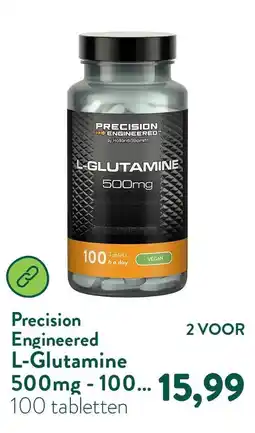 Holland & Barrett Precision Engineered L-Glutamine aanbieding