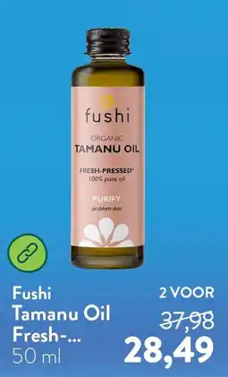 Holland & Barrett Fushi Tamanu Oil Fresh-... aanbieding