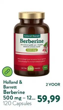 Holland & Barrett Holland & Barrett Berberine aanbieding