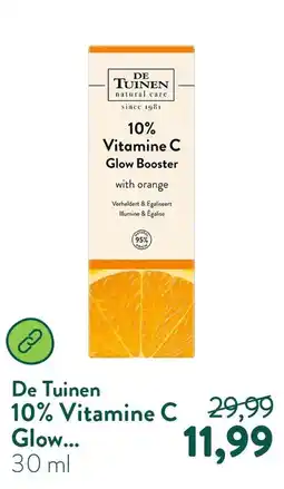 Holland & Barrett De Tuinen 10% Vitamine C Glow Booster aanbieding