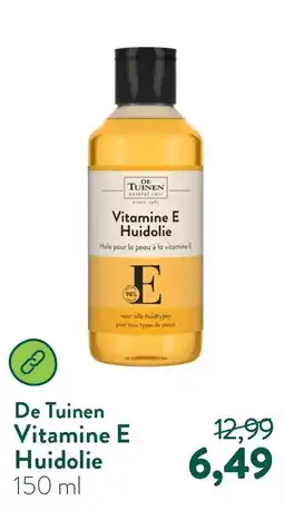 Holland & Barrett De Tuinen Vitamine E Huidolie aanbieding