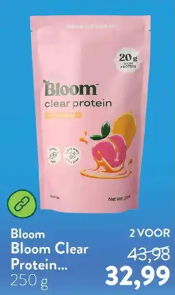 Holland & Barrett Bloom Bloom Clear Protein aanbieding