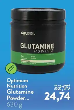 Holland & Barrett Optimum Nutrition Glutamine Powder aanbieding