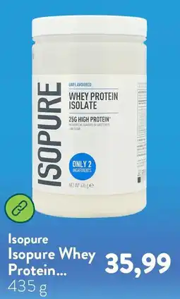 Holland & Barrett Isopure Isopure Whey Protein aanbieding