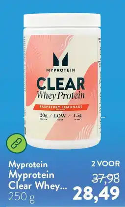 Holland & Barrett Myprotein Clear Whey aanbieding
