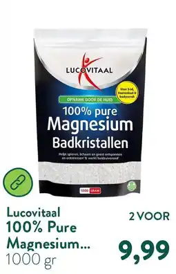Holland & Barrett Lucovitaal 100% Pure Magnesium Badkristallen aanbieding