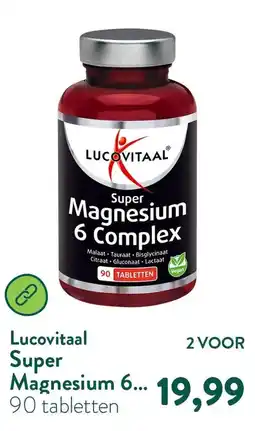 Holland & Barrett Lucovitaal Super Magnesium 6 Complex aanbieding