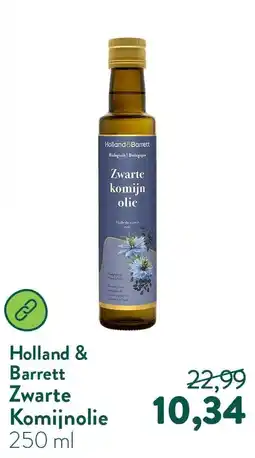 Holland & Barrett Holland & Barrett Zwarte Komijnolie aanbieding