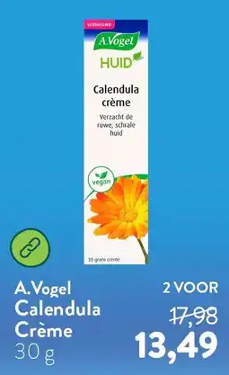 Holland & Barrett A.Vogel Calendula Crème aanbieding