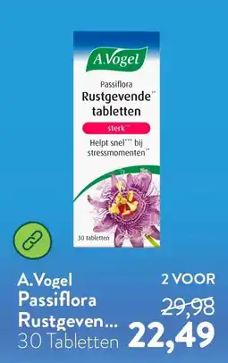 Holland & Barrett A.Vogel Passiflora Rustgevende tabletten aanbieding