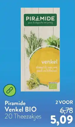 Holland & Barrett Piramide Venkel BIO aanbieding