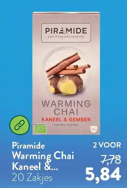 Holland & Barrett Piramide Warming Chai Kaneel &... aanbieding