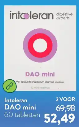 Holland & Barrett Intoleran DAO mini aanbieding