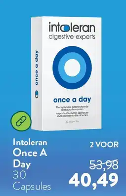 Holland & Barrett Intoleran Once A Day aanbieding