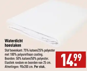 ALDI Waterdicht hoeslaken aanbieding