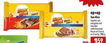 ALDI Sun Rice Gepofte rijst overgoten met heerlijke melkchocolade. aanbieding